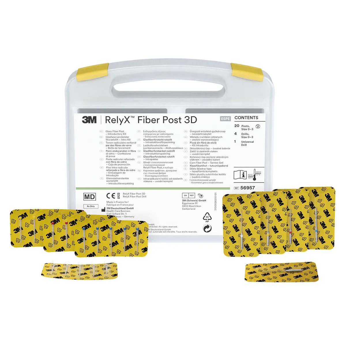 3M RelyX Fiber Post 3D مجموعة تعريفية 56957