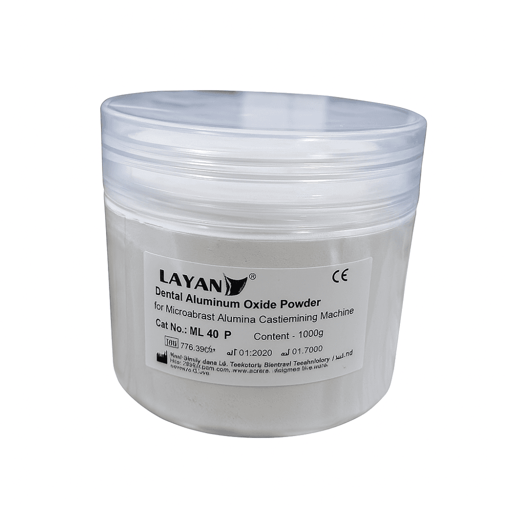 مسحوق ألومينا للأسنان Alaminume Oxide Powder 1000g