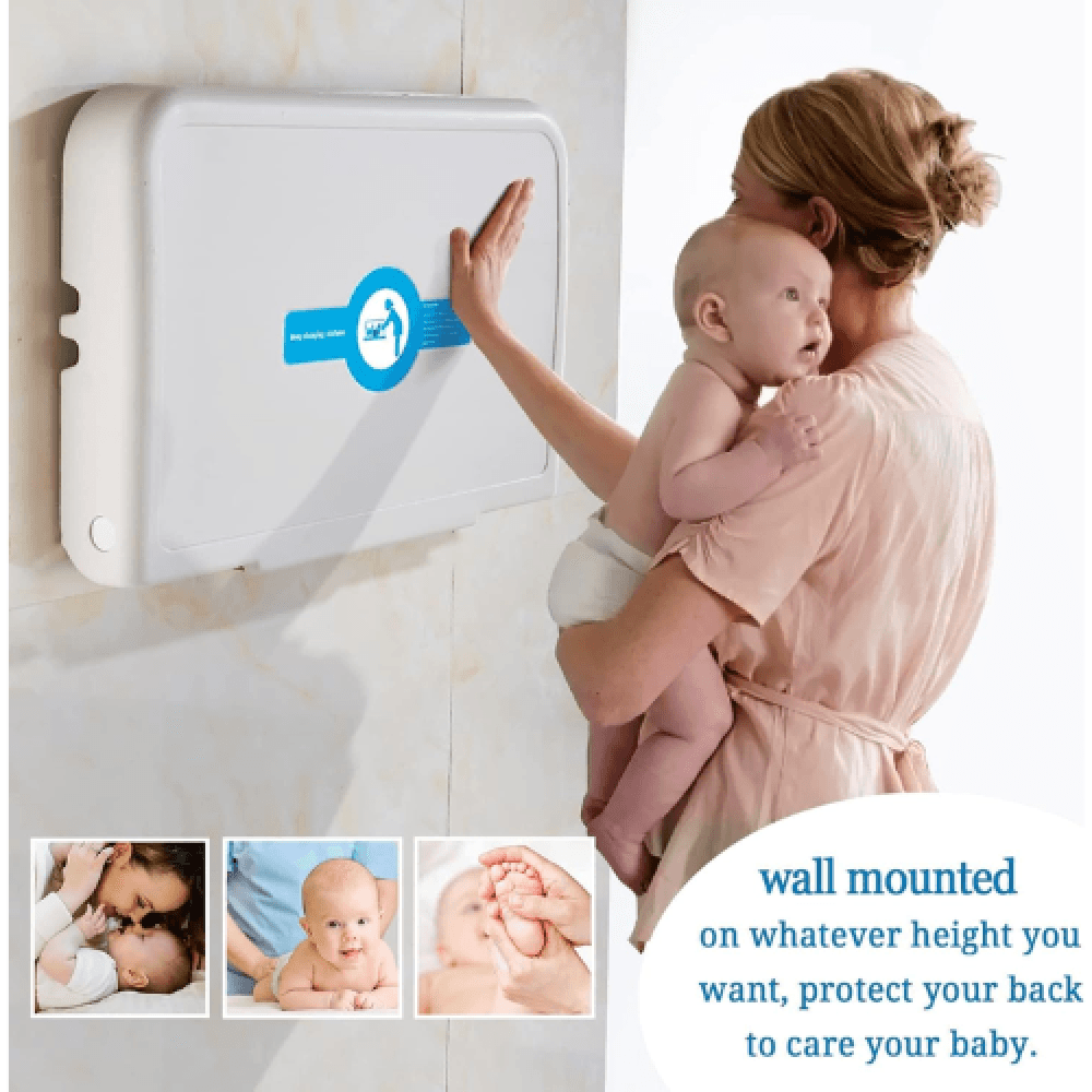 Wall-Mounted Baby Changing Table