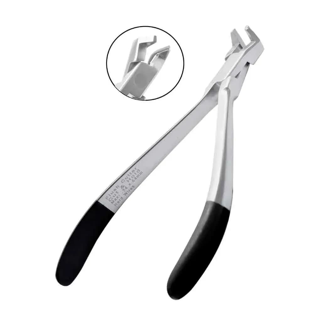 Orthodontic Cutter Flush, Safety Hold, Long Handle