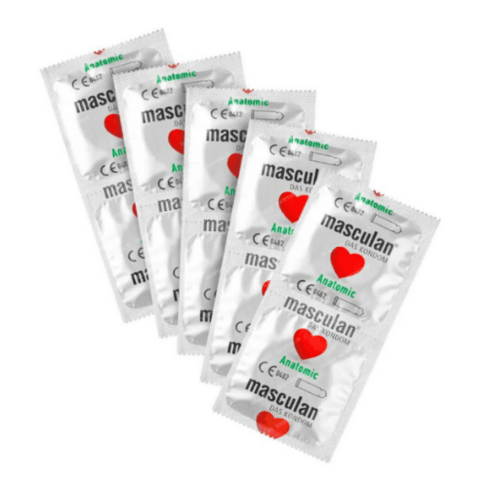 Masculan Condom, Contoured, No. 4