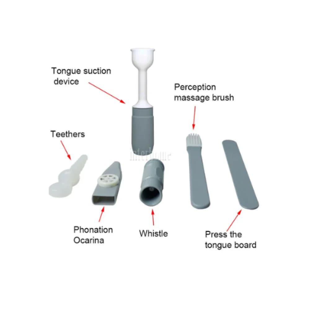 Speech Therapy and Tongue Training Kit