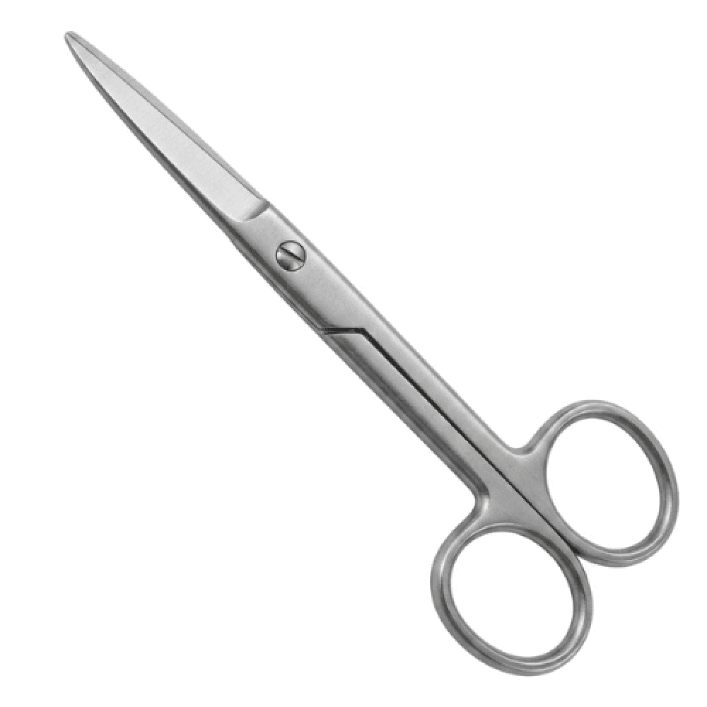 مقص طبي جراحي استيل مقاس وسط Surgical scissors