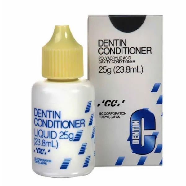 GC DENTIN CONDITIONER، عامل تنظيف التجاويف، زجاجة 25g/23.8ml سائل