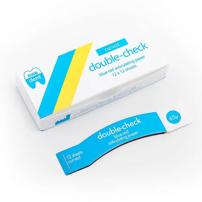 Articulating Paper, 65µm, Curved, Box/12 Books of 12 Sheets