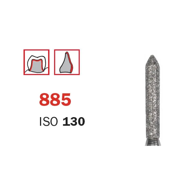 سنبلة ألماسية FG 014 متوسطة طوربيد ISO 130