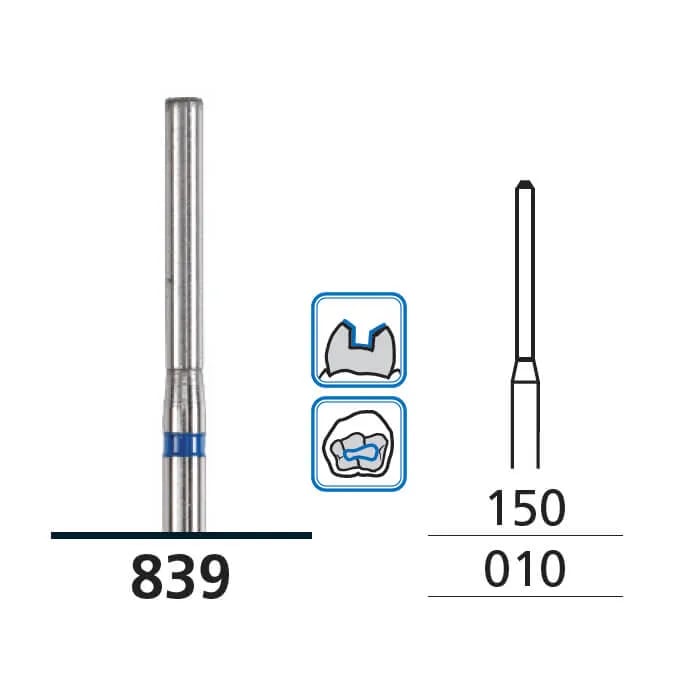 Diamond Burs, Cutting End, Medium, FG 010