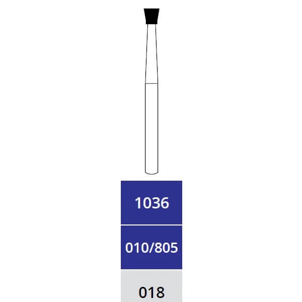 Diamond Burs, Inverted Cone, X-Coarse, FG 018