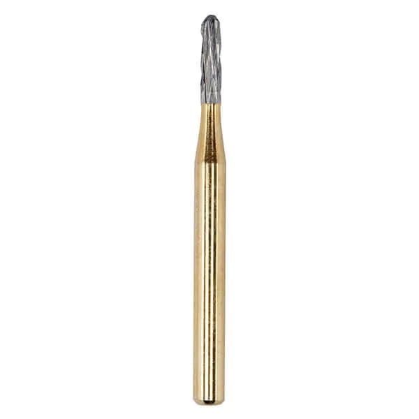 Carbide Bur, FG 010, Cylinder Round End, Crown Cutter ISO #137