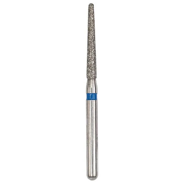 Diamond Bur, FG 014, Medium, Cone Round End ISO #199