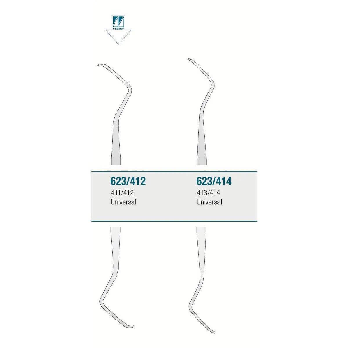 Curette Gracey Universal 411/412