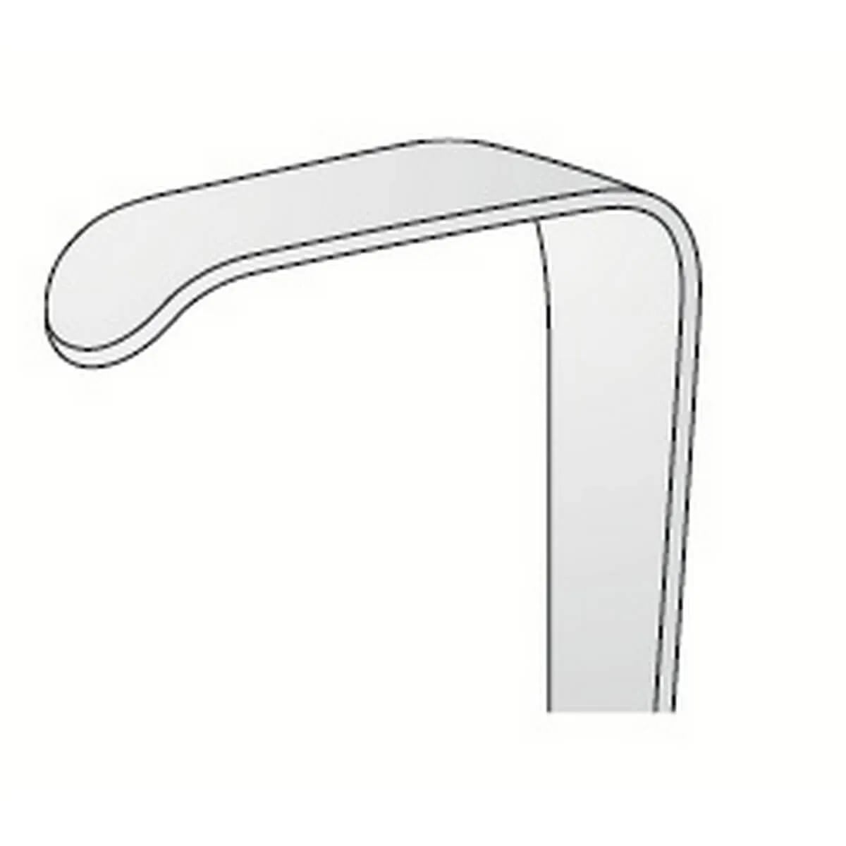Retractor Langenbeck 40x13mm