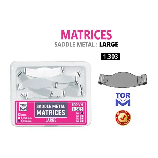 Saddle Metal Matrices, Large, Standard
