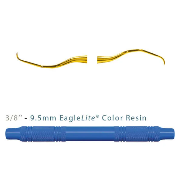 مكشطة XP Gracey قياسية زرقاء، 13/14 Gracey، EagleLite
