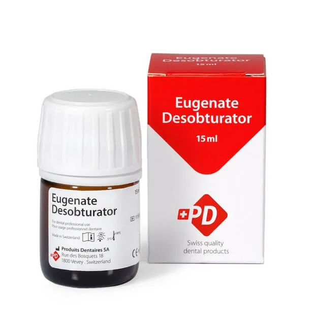 Eugenate Desobturator، مذيب حشوات الجذور