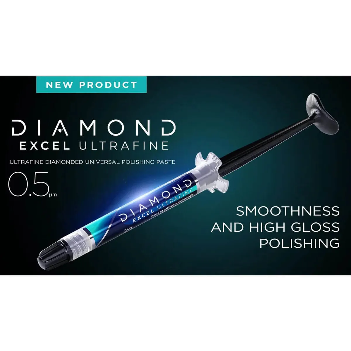 Diamond Excel Ultrafine 0.5µm معجون تلميع