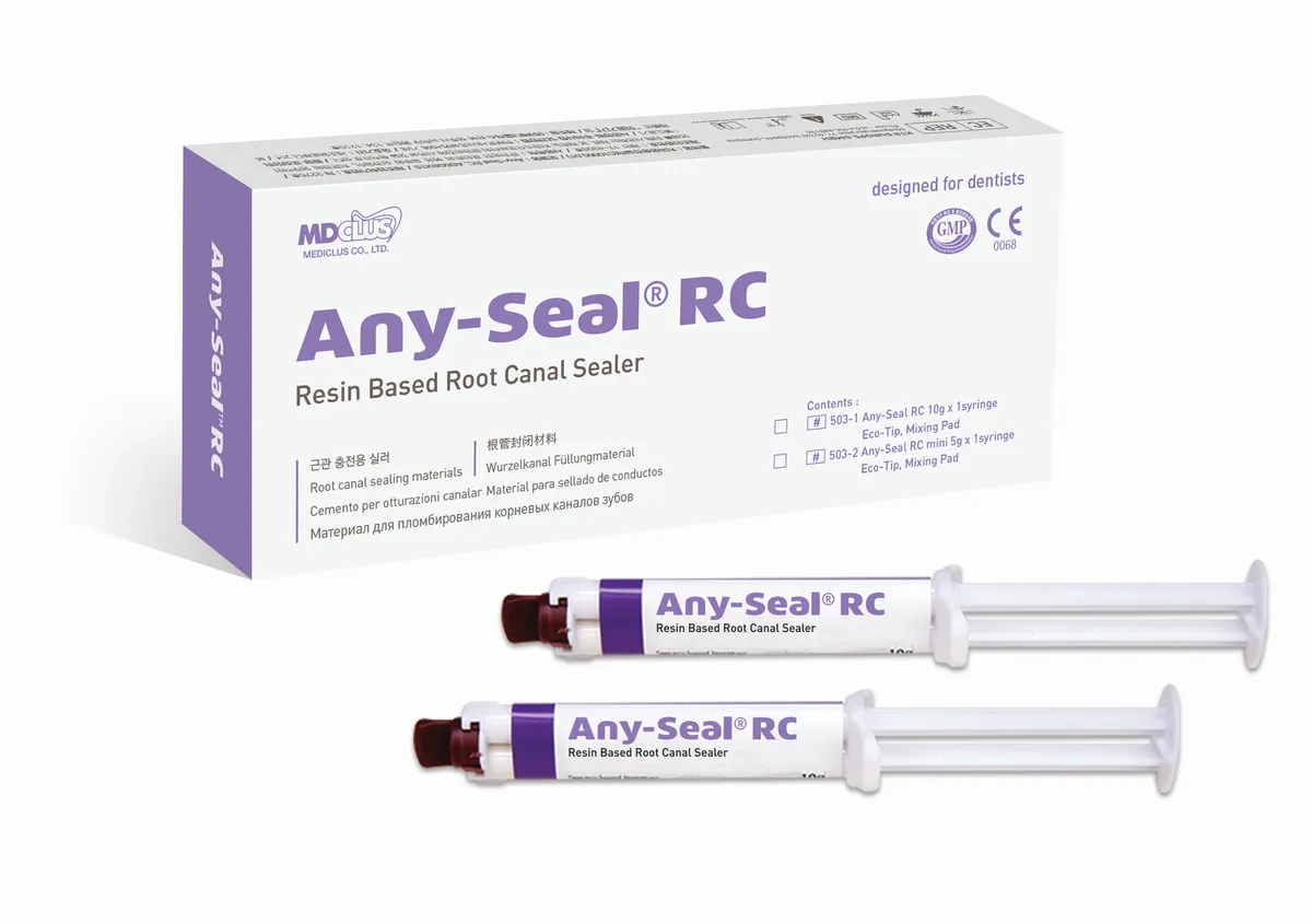 Any-Seal RC, Resin-Based Root Canal Sealer, 10g Dual Syringe