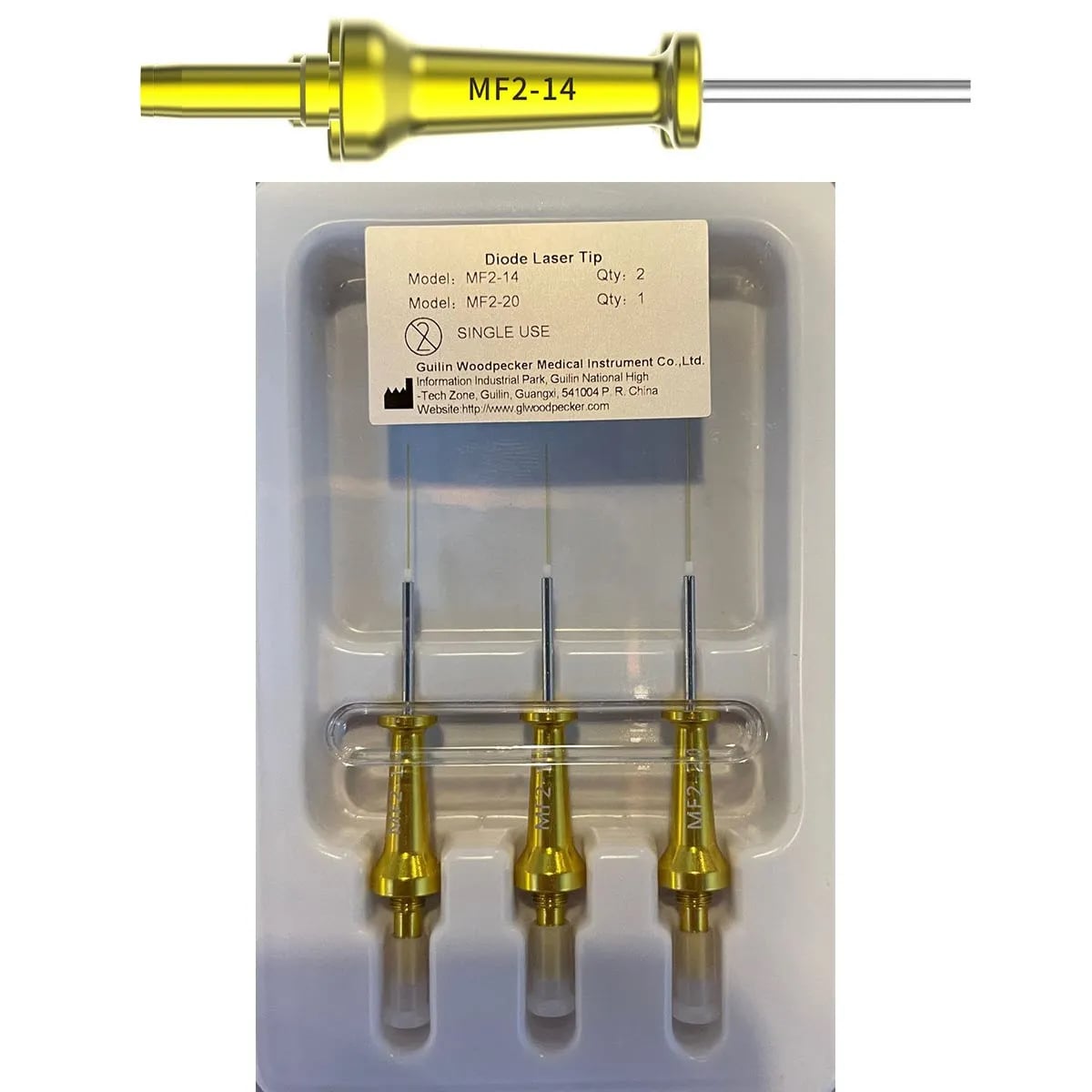 Laser Tips MF2-14, for LX16 Plus and LX16