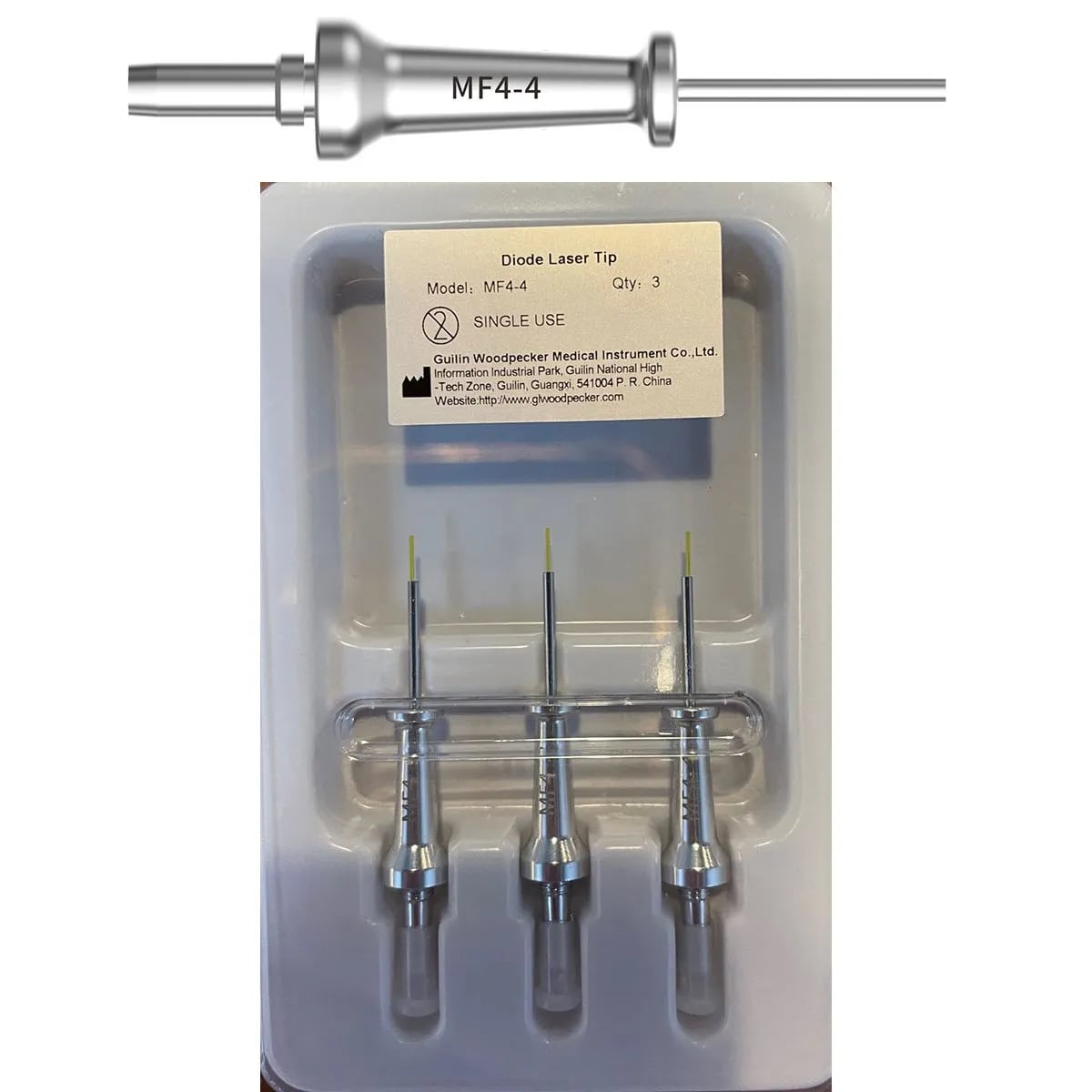Laser Tips MF4-4, for LX16 Plus and LX16