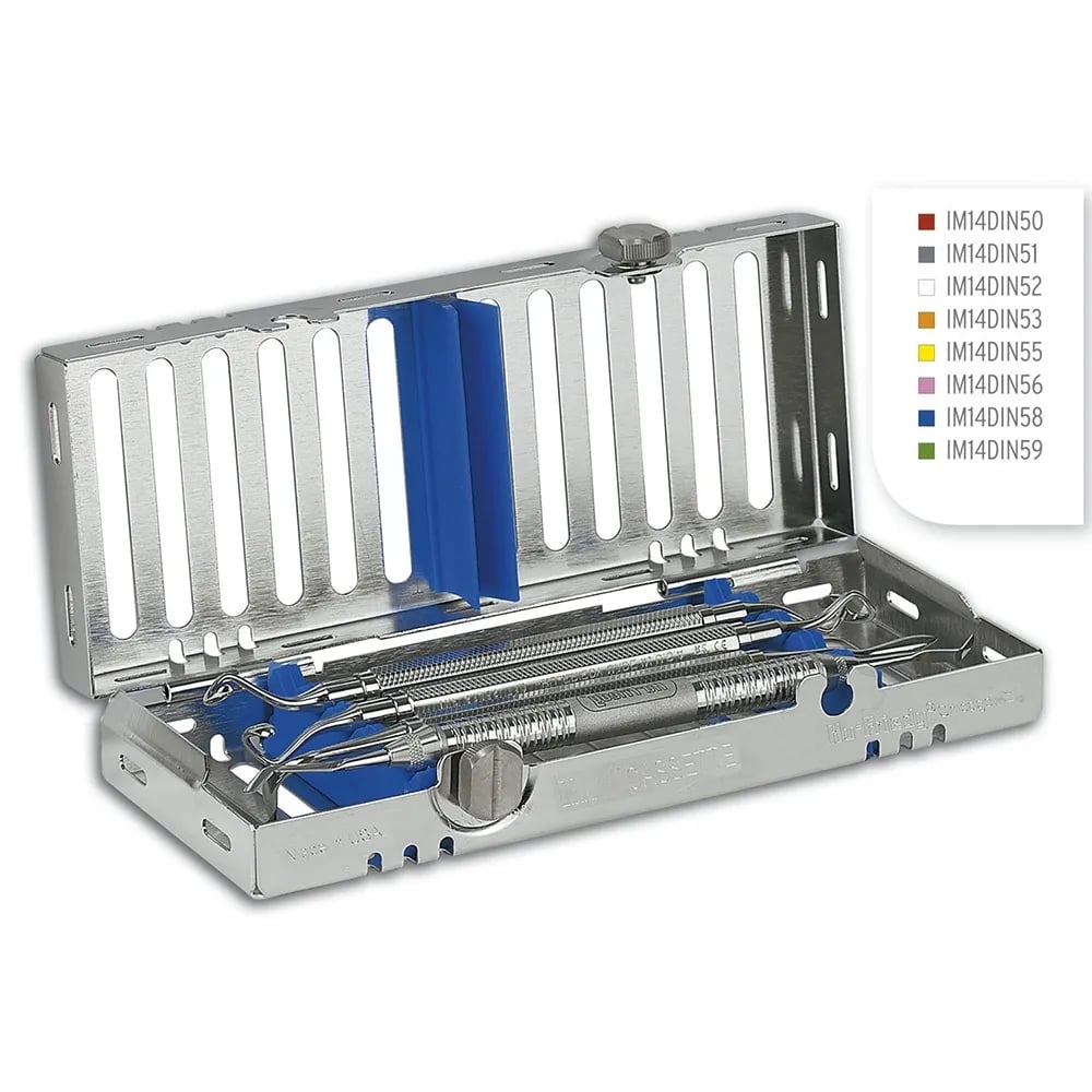 IMS Cassette Signature 1/4 DIN 5 Instruments, Blue