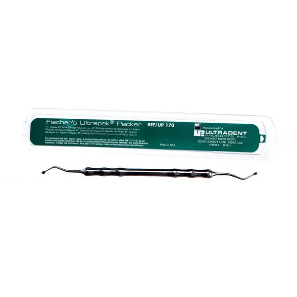 Fischers Ultrapak Packer، حواف رقيقة وتسنينات دقيقة، 45° عادي