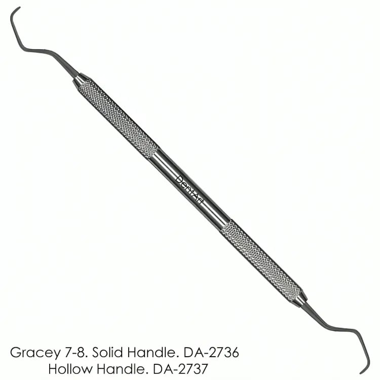 Gracey Curette, 7-8, Hollow Handle