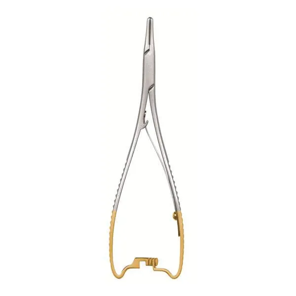 حامل إبرة Mathieu-Kocher #5074E، PermaSharp، مشبك داخلي، 14cm