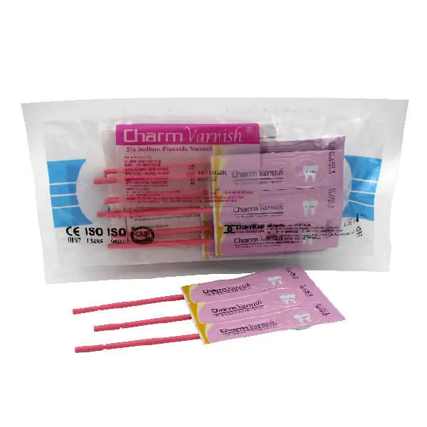 CharmVarnish، طلاء فلوريد الصوديوم، PK/10 جرعة واحدة