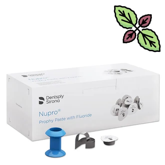 NUPRO Prophy Paste with Fluoride, Medium, Mint, Cups