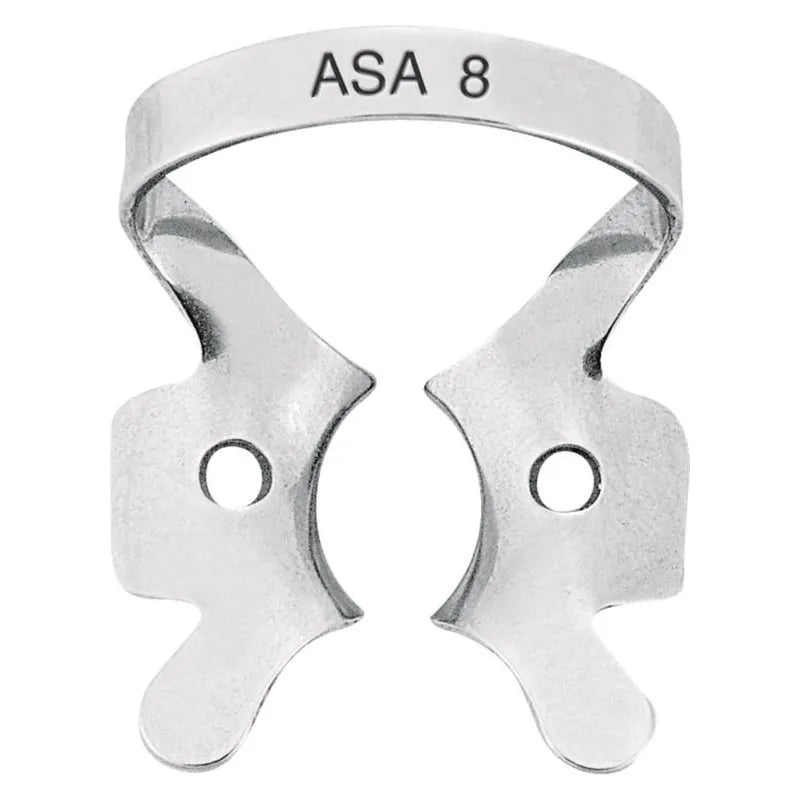 Clamp for Round Upper Molars, Winged Fig. 8
