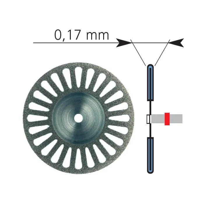 SEPAFLEX, Flexible Diamond Disc, Double Side, Fine Grit