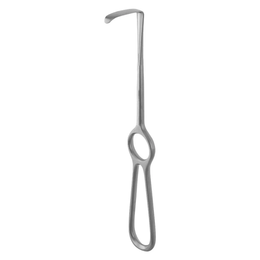 Surgical Retractor Kocher-Langenbeck, 56x11 mm, Upward, 21.5 cm