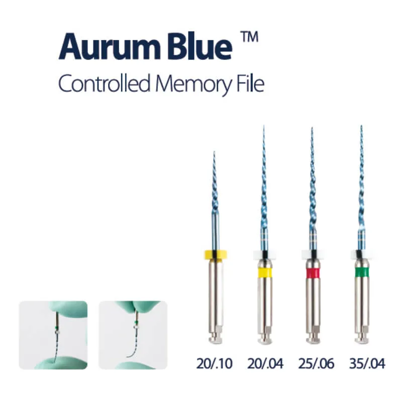 Controlled Memory File، Aurum Blue طقم متنوع 31mm