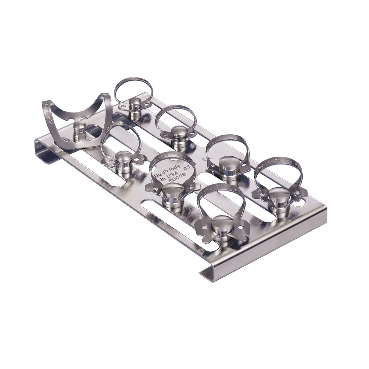 Rubber Dam Clamp Organizing Board