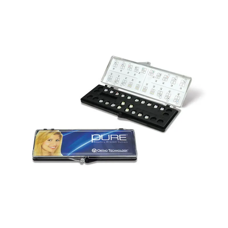 مجموعة Pure Crystal Clear Aesthetics Patient Kit، 018 Roth 5x5 خطافات 345
