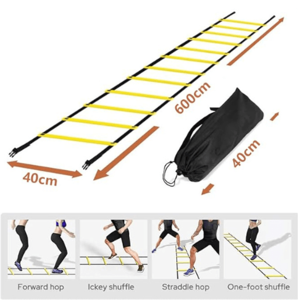Adjustable Folding Training Ladder