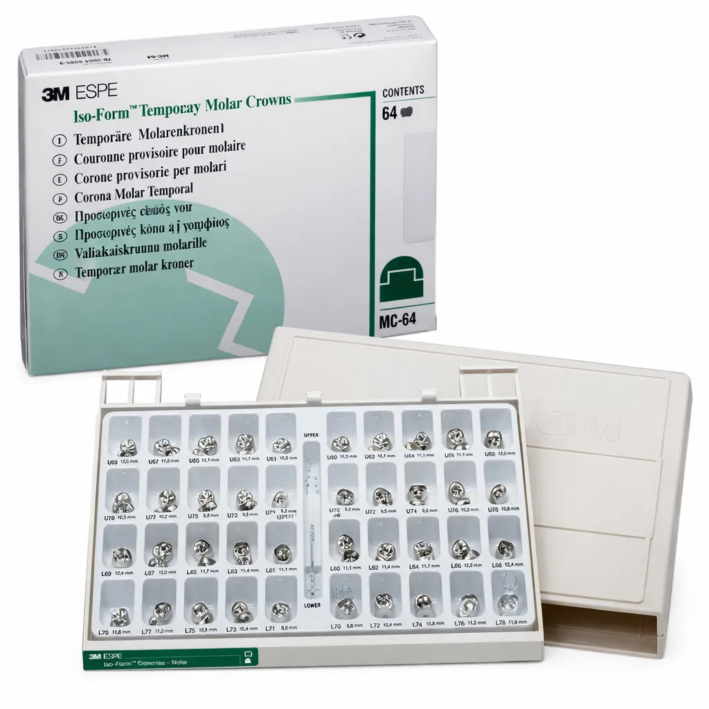 مجموعة تيجان مؤقتة للضرس Iso-Form MC-64