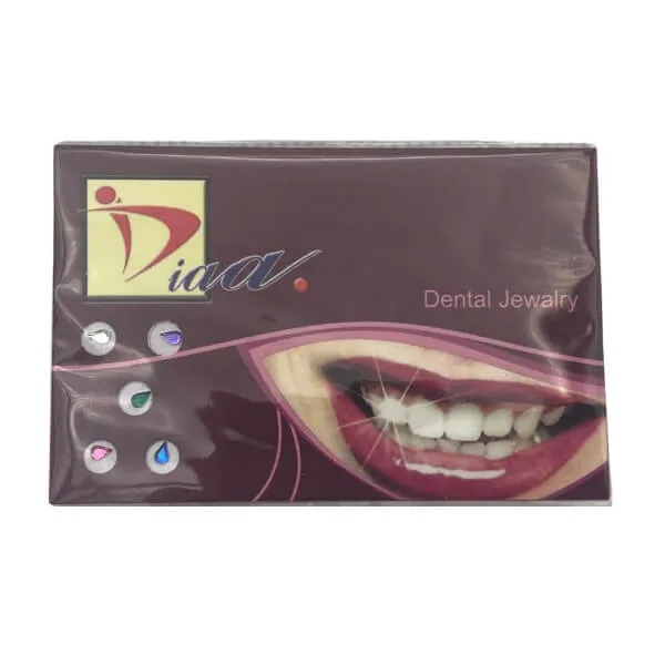 ألماس الأسنان الملون 5 قطع