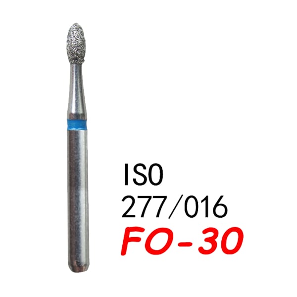 نهاية كرة مدبب FO-30، خشونة قياسية، 257/016