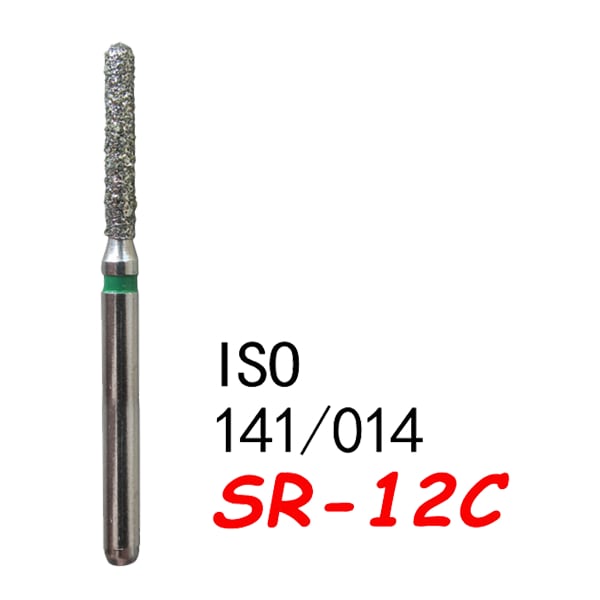 أسطوانة نهاية مستديرة مستقيمة كتف SR-12C خشونة خشنة 141/015