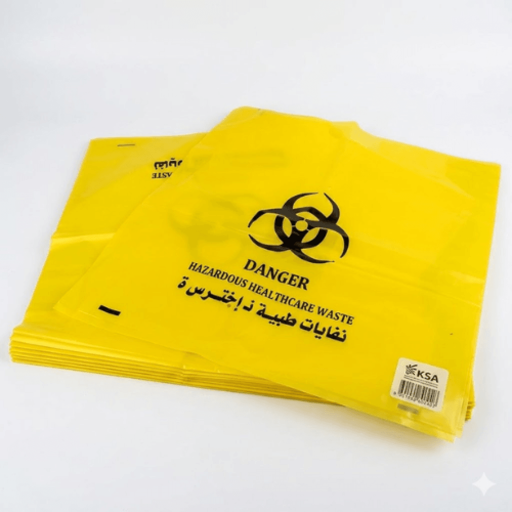 Medical Waste Bags, 30 Gallon, Pack of 10