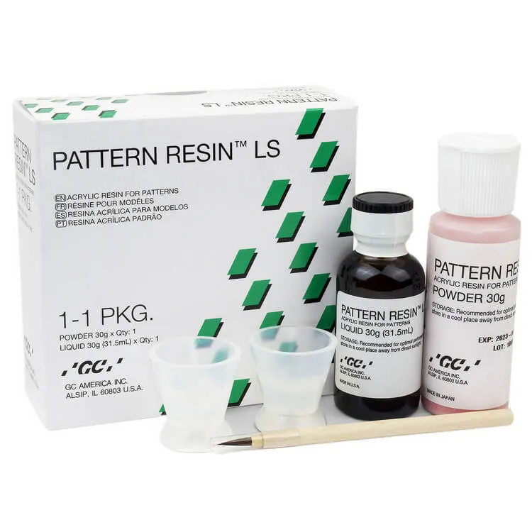 GC PATTERN Resin LS، عبوة 1:1 (100g مسحوق + 105ml سائل)