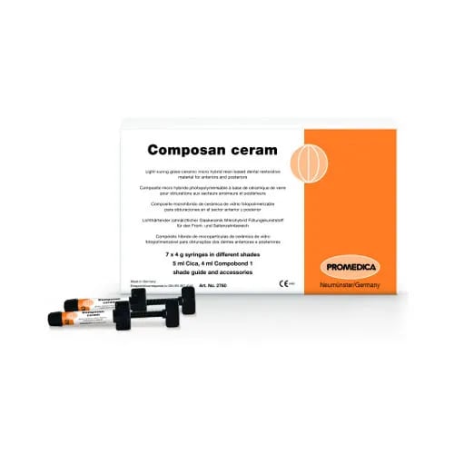 Composan Ceram, Glass Ceramic Micro-Hybrid Composite, A1, Syringe