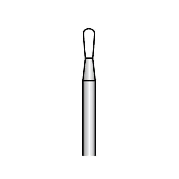 Ash Hi-Di Diamond Burs, Pear (234), Medium, FG 014