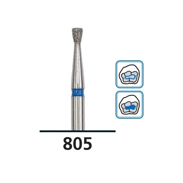 Inverted Cone Diamond Burs G805, Coarse Grit, FG-012