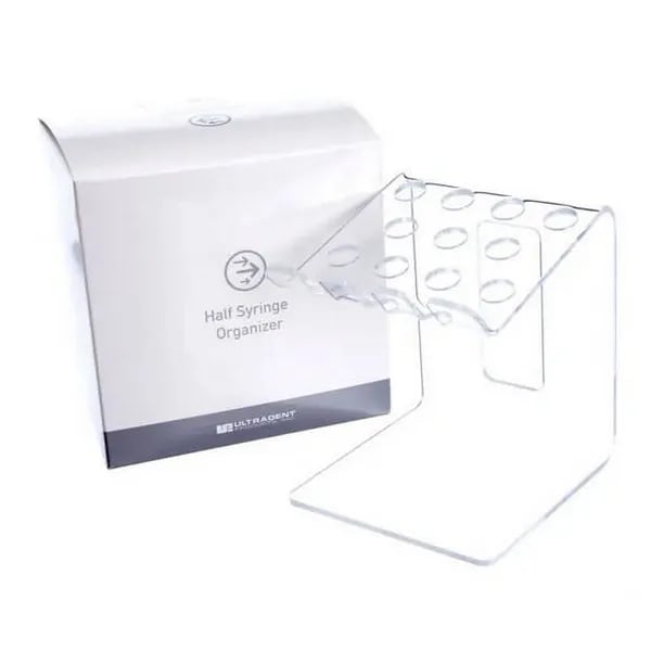 Syringe Organizer Stand, Fit 14 Syringes, Clear