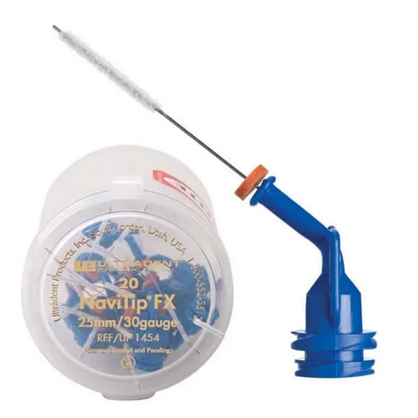 NaviTip FX Tips, Blue, 30G, 25mm Length