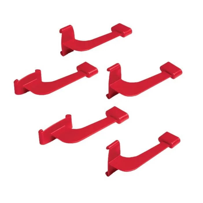 Rinn XCP Bite-Wing Biteblock For Ring Red #2 Horizontal Size